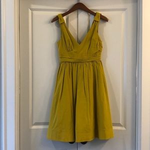 Mustard yellow, bridesmaid or cocktail dress